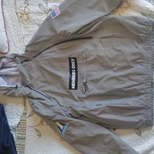 Members only its gray and glows in the dark size large